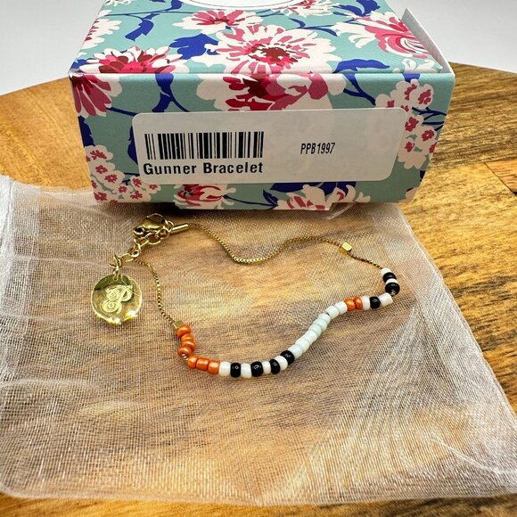 Plunder Design Gunner Bracelet With Colorful Beads & Gold Chain - Picture 3 of 3